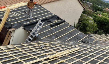 travaux de rénovation et réfection de toiture à Portes-lès-Valence